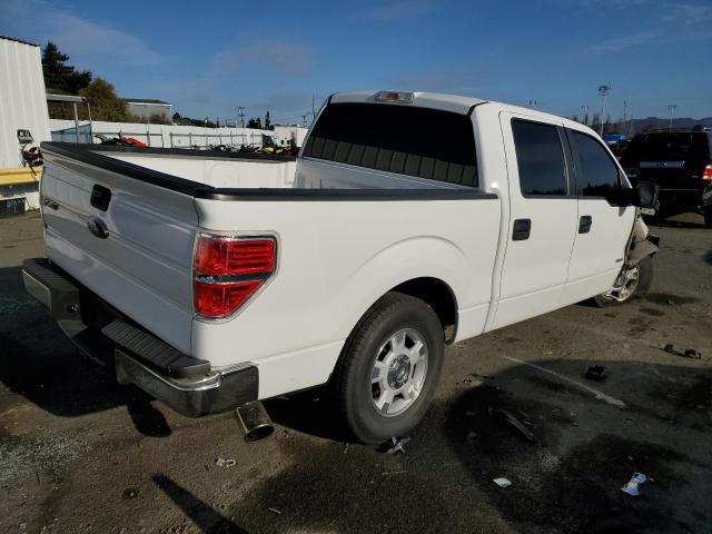 1FTFW1CT6DFB23325 - 2013 FORD F150 SUPERCREW WHITE photo 3