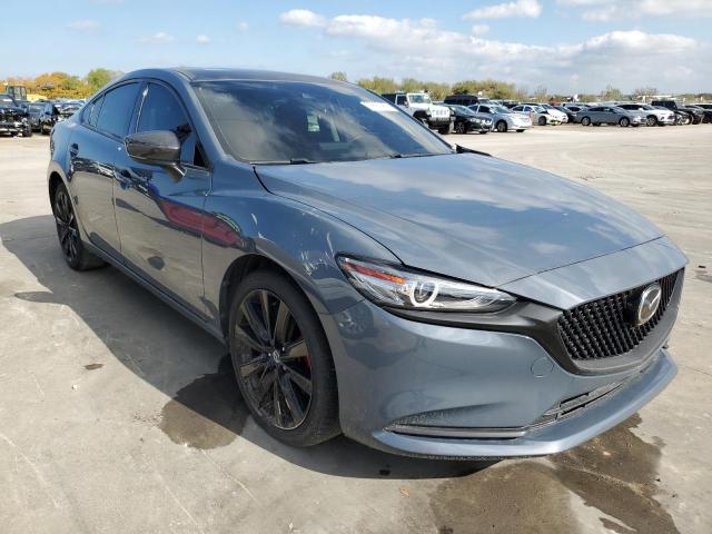 JM1GL1WY7M1602094 - 2021 MAZDA 6 GRAND TOURING RESERVE GRAY photo 4