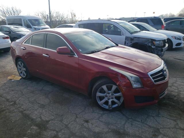 1G6AA5RX1D0124317 - 2013 CADILLAC ATS RED photo 4