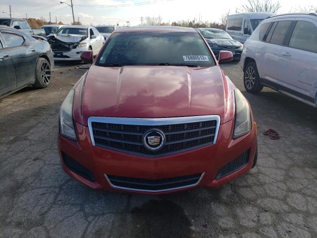 1G6AA5RX1D0124317 - 2013 CADILLAC ATS RED photo 5