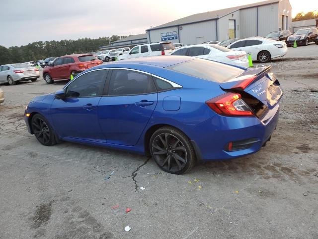 19XFC2F87LE005296 - 2020 HONDA CIVIC SPORT 蓝色 照片 2