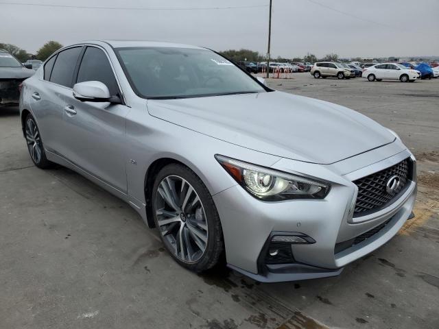 JN1EV7AP4KM511060 - 2019 INFINITI Q50 LUXE SILVER photo 4