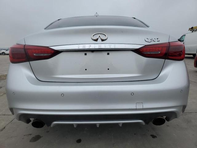 JN1EV7AP4KM511060 - 2019 INFINITI Q50 LUXE SILVER photo 6