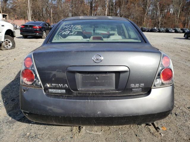 1N4AL11D66N412542 - 2006 NISSAN ALTIMA S GRAY photo 6