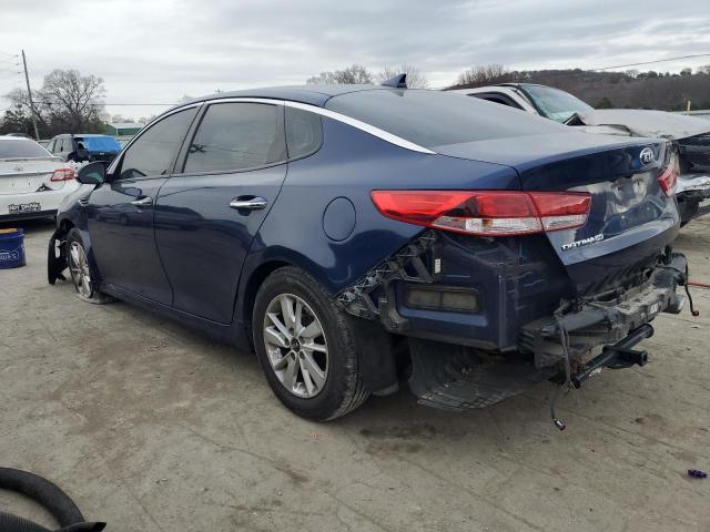 5XXGT4L37JG250273 - 2018 KIA OPTIMA LX BLUE photo 2