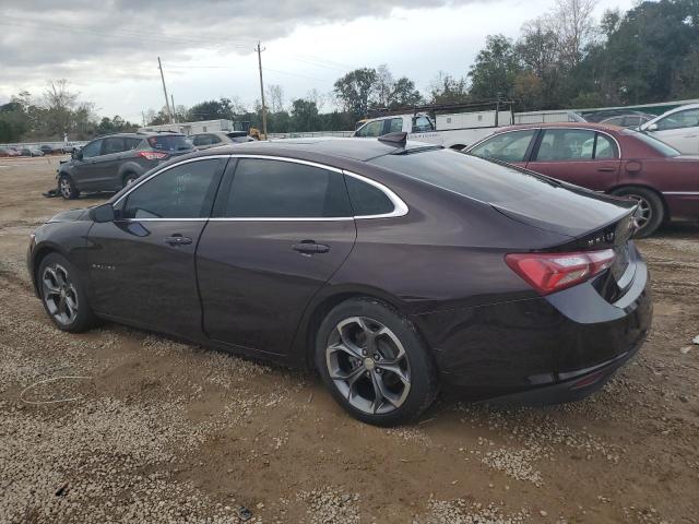 1G1ZD5ST9MF046535 - 2021 CHEVROLET MALIBU LT MAROON photo 2