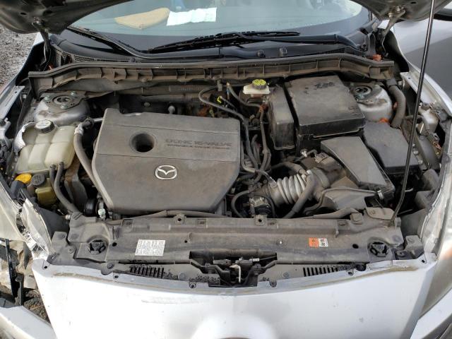 JM1BL1S66A1250877 - 2010 MAZDA 3 S SILVER photo 11