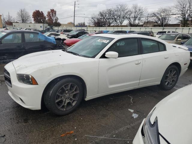 2C3CDXKT3EH360551 - 2014 DODGE CHARGER POLICE WHITE photo 1