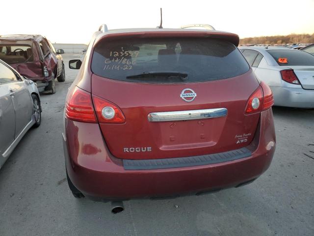 JN8AS5MV5DW614275 - 2013 NISSAN ROGUE S RED photo 6