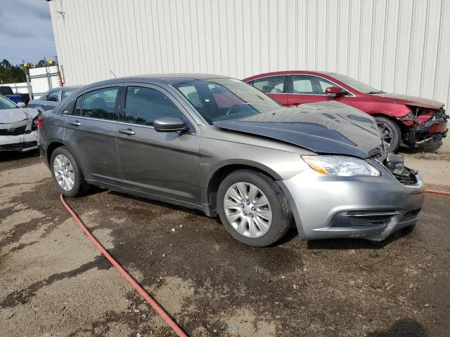 1C3CCBAG2DN724524 - 2013 CHRYSLER 200 LX GRAY photo 4