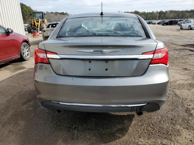 1C3CCBAG2DN724524 - 2013 CHRYSLER 200 LX GRAY photo 6