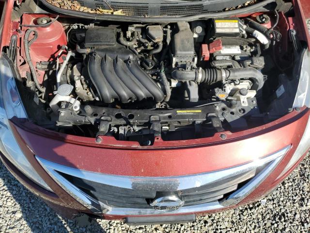 3N1CN7AP8HL806866 - 2017 NISSAN VERSA S RED photo 11