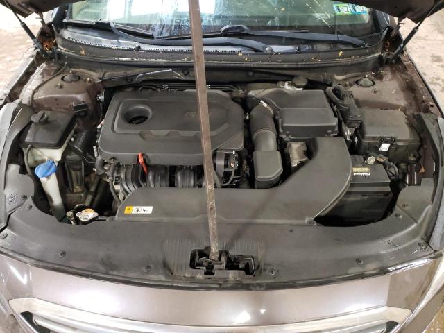 5NPE24AF5FH235984 - 2015 HYUNDAI SONATA SE GRAY photo 11