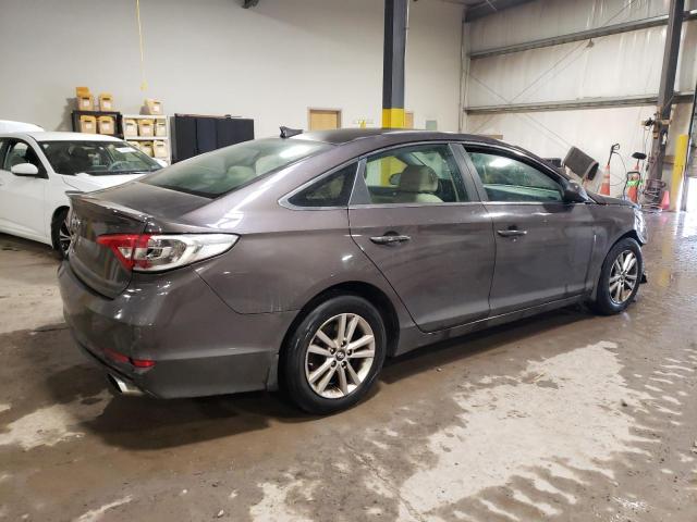 5NPE24AF5FH235984 - 2015 HYUNDAI SONATA SE GRAY photo 3