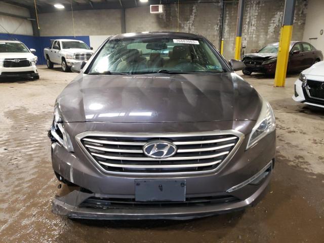 5NPE24AF5FH235984 - 2015 HYUNDAI SONATA SE GRAY photo 5