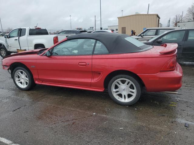 1FAFP45X2WF183089 - 1998 FORD MUSTANG GT RED photo 2