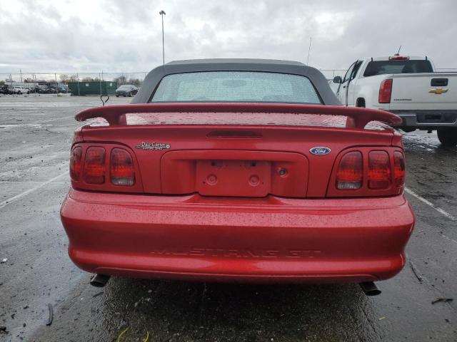 1FAFP45X2WF183089 - 1998 FORD MUSTANG GT RED photo 6