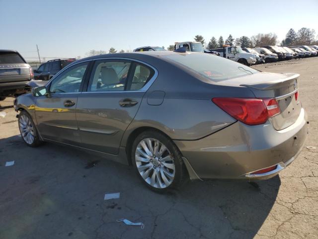 JH4KC1F93EC001546 - 2014 ACURA RLX ADVANCE GRAY photo 2