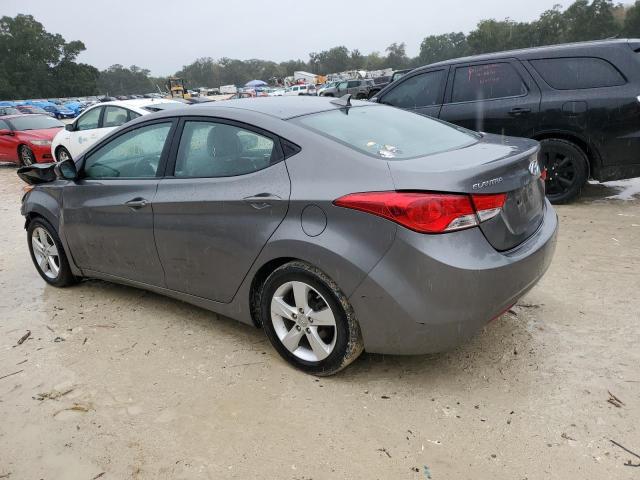 5NPDH4AE3DH322135 - 2013 HYUNDAI ELANTRA GLS GRAY photo 2