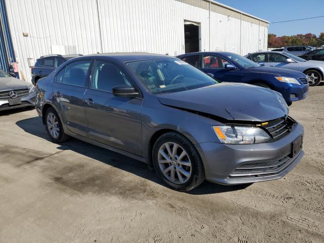 3VWD17AJ4FM345114 - 2015 VOLKSWAGEN JETTA SE GRAY photo 4