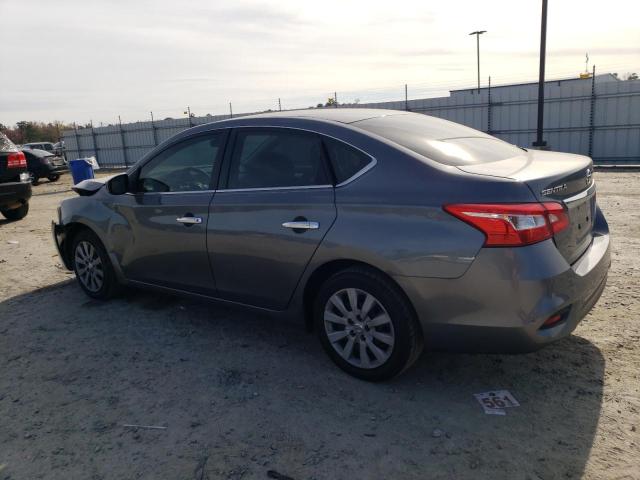 3N1AB7AP2KY352429 - 2019 NISSAN SENTRA S GRAY photo 2