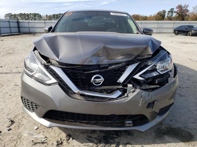 3N1AB7AP2KY352429 - 2019 NISSAN SENTRA S GRAY photo 5