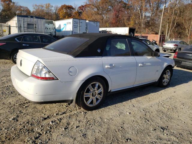 1MEHM42W38G610993 - 2008 MERCURY SABLE PREMIER WHITE photo 3