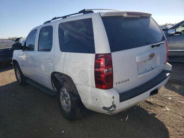 1GNSKAE06BR212599 - 2011 CHEVROLET TAHOE K1500 LS WHITE photo 2