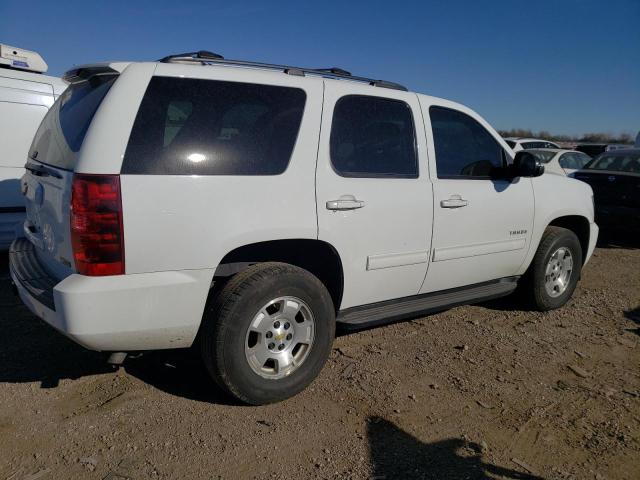 1GNSKAE06BR212599 - 2011 CHEVROLET TAHOE K1500 LS WHITE photo 3