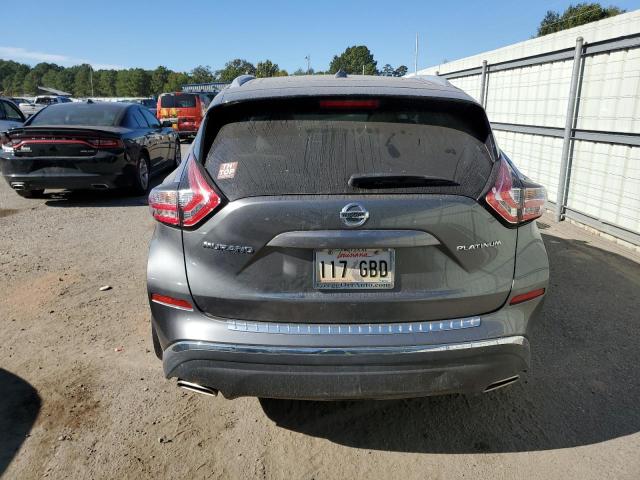 5N1AZ2MG0FN218296 - 2015 NISSAN MURANO S GRAY photo 6