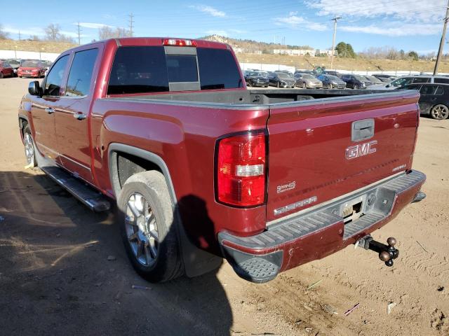 3GTU2WEC4FG123886 - 2015 GMC SIERRA1500 K1500 DENALI MAROON photo 2