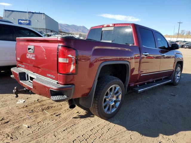 3GTU2WEC4FG123886 - 2015 GMC SIERRA1500 K1500 DENALI MAROON photo 3