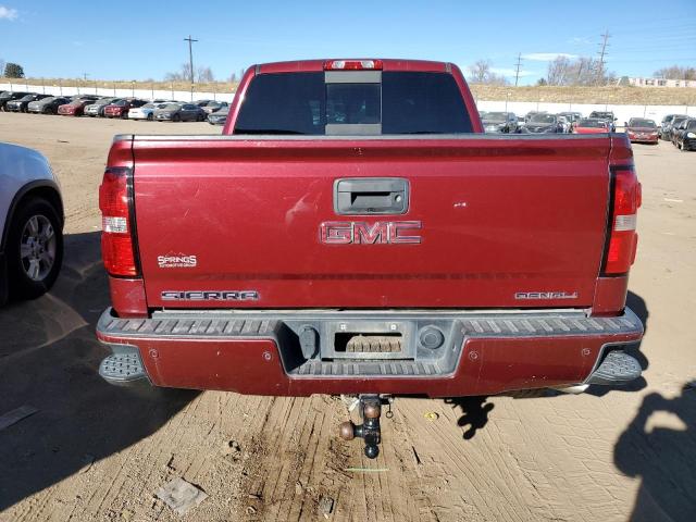 3GTU2WEC4FG123886 - 2015 GMC SIERRA1500 K1500 DENALI MAROON photo 6