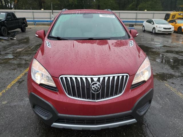 KL4CJASB6GB580927 - 2016 BUICK ENCORE MAROON photo 5