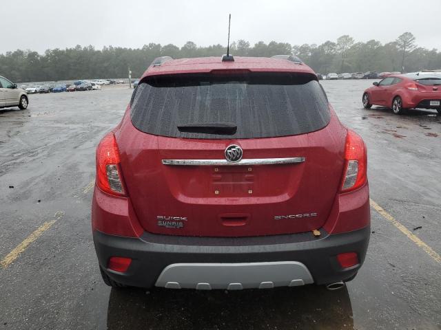 KL4CJASB6GB580927 - 2016 BUICK ENCORE MAROON photo 6