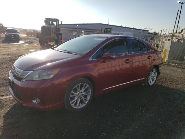 JTHBB1BA2C2049741 - 2012 LEXUS HS 250H RED photo 1