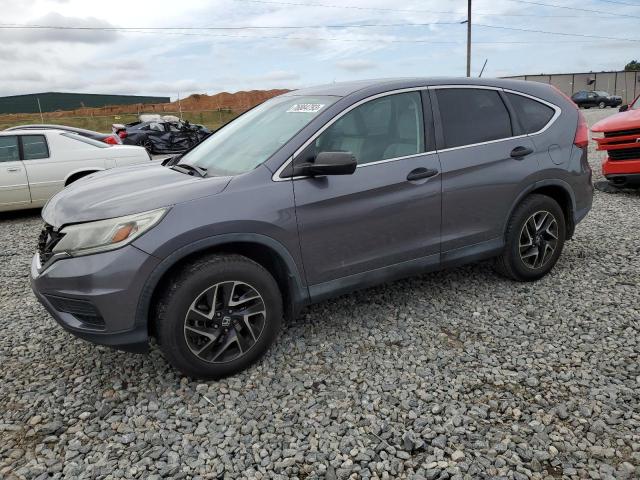 2HKRM3H48GH540925 - 2016 HONDA CR-V SE GRAY photo 1