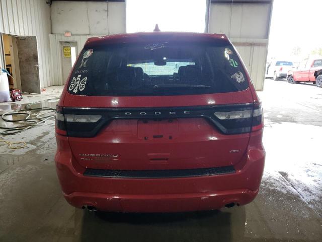 1C4RDJDG5HC878641 - 2017 DODGE DURANGO GT RED photo 6