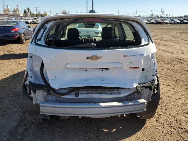 1G1JC6SB4F4176041 - 2015 CHEVROLET SONIC LT WHITE photo 6