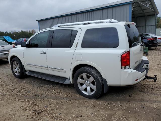 5N1BA0ND7DN605736 - 2013 NISSAN ARMADA SV WHITE photo 2