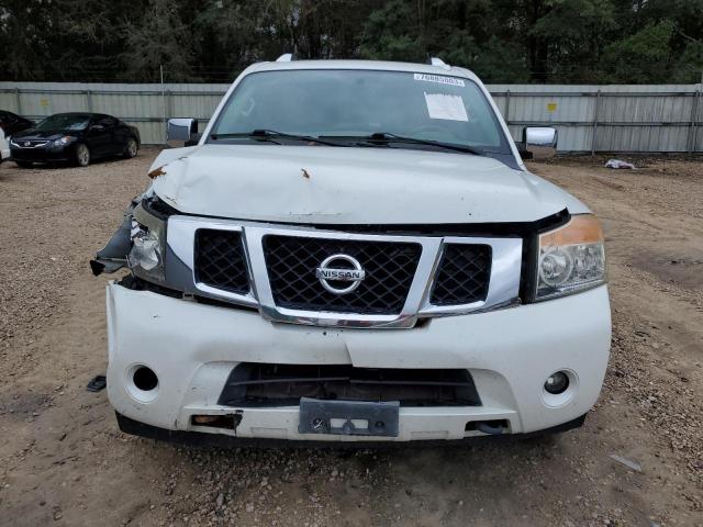 5N1BA0ND7DN605736 - 2013 NISSAN ARMADA SV WHITE photo 5