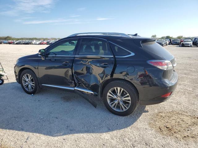 2T2ZK1BA1DC110401 - 2013 LEXUS RX 350 BLACK photo 2