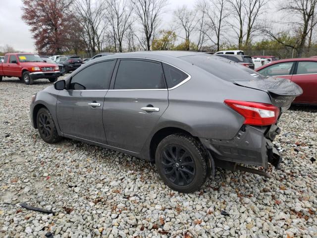 3N1AB7AP8JY302200 - 2018 NISSAN SENTRA S GRAY photo 2