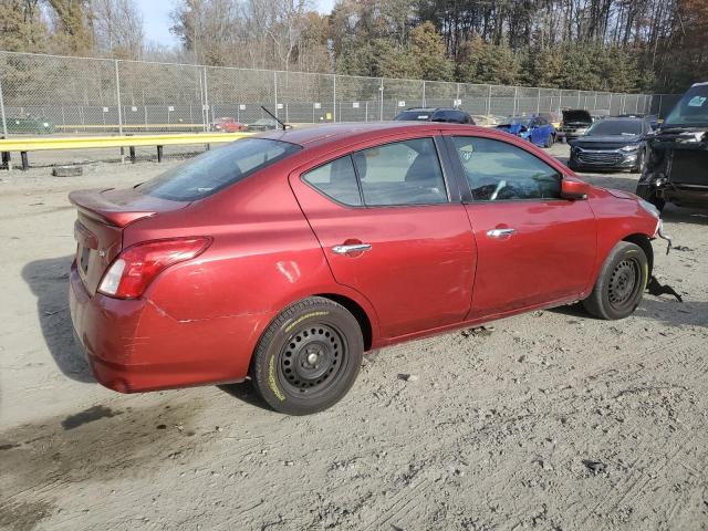 3N1CN7AP5JL816874 - 2018 NISSAN VERSA S RED photo 3