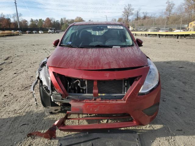 3N1CN7AP5JL816874 - 2018 NISSAN VERSA S RED photo 5