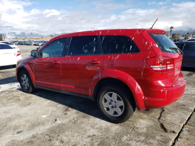 3C4PDCAB9CT387949 - 2012 DODGE JOURNEY SE RED photo 2