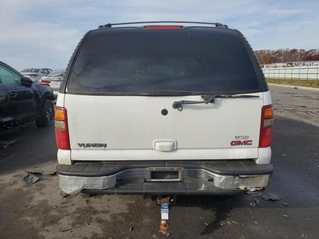 1GKEK13T43R199506 - 2003 GMC YUKON WHITE photo 6