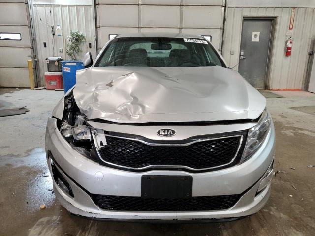 KNAGM4A74E5479469 - 2014 KIA OPTIMA LX GRAY photo 5