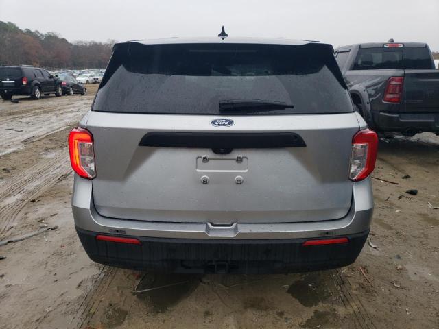 1FM5K8AB4MGB83667 - 2021 FORD EXPLORER POLICE INTERCEPTOR 银色 照片 6