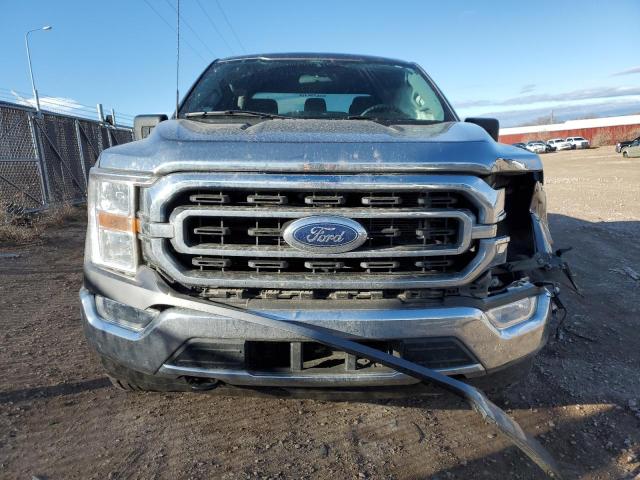 1FTEW1EP8NKD13549 - 2022 FORD F150 SUPERCREW GRAY photo 5